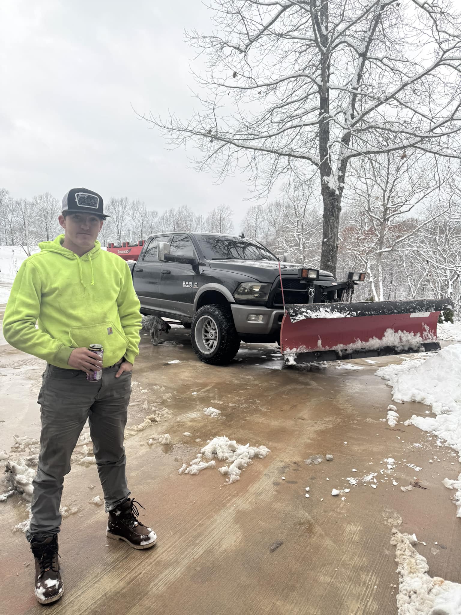 Snow Plowing Service