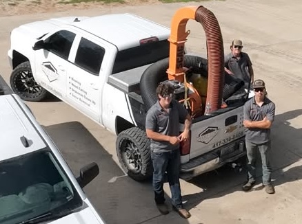 Sharp Edge snow removal crew in Branson, MO